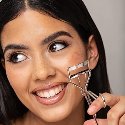 Stainless Steel Eyelash Curler, Eye Lash Curling Applicator, Natural Curly Cosmetic Clip, Cosmetic Makeup Eyelash Curler, Folding False Eyelashes Curling Clip Stainless Steel Eyelash Curler, Eye Lash Curling Applicator, Natural Curly Cosmetic Clip, Cosmetic Makeup Eyelash Curler, Folding False Eyelashes Curling Clip